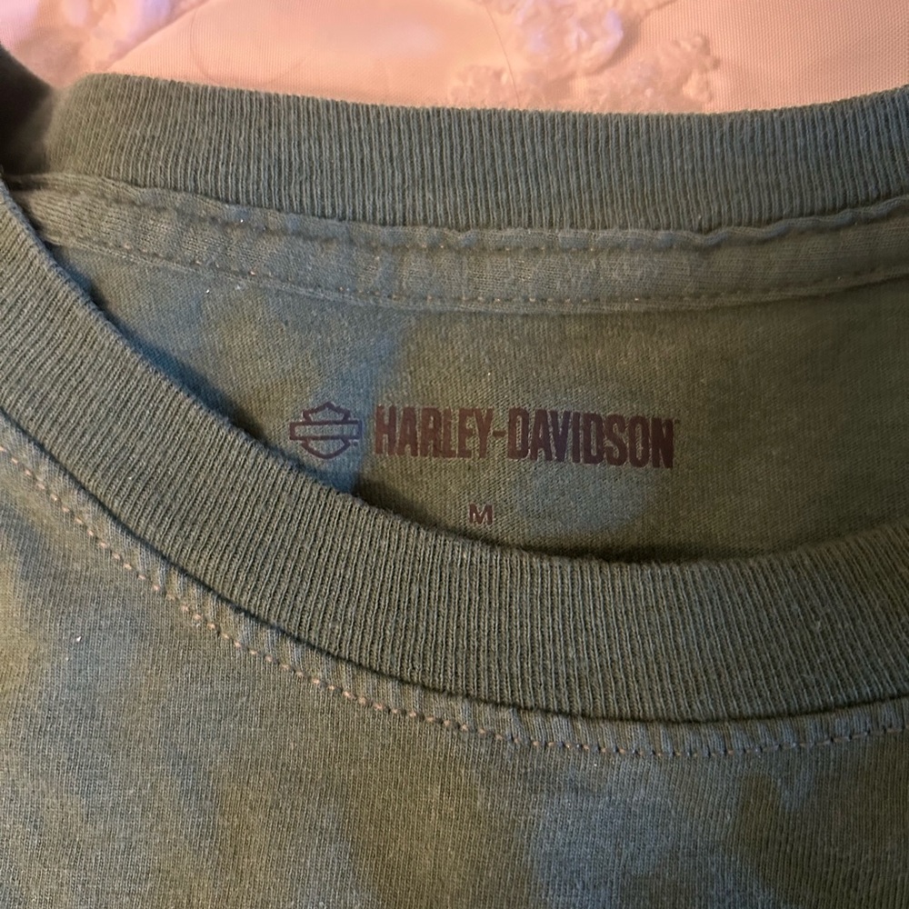 Harley-Davidson Green Short Sleeve Tee